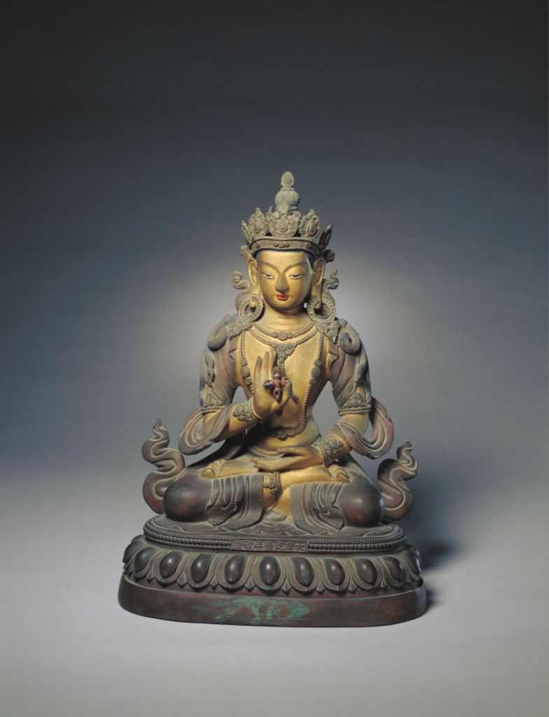 图片[4]-Bronze gilded yoga products, nine in one hall-China Archive